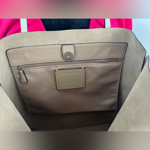 Coach handbag CP037 THEA TOTE Chalk - Picture 5 of 16